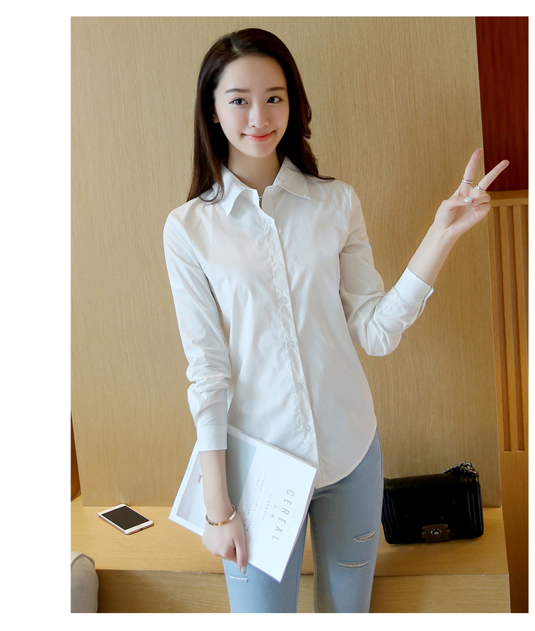 WT3843 Stylish OL Top White