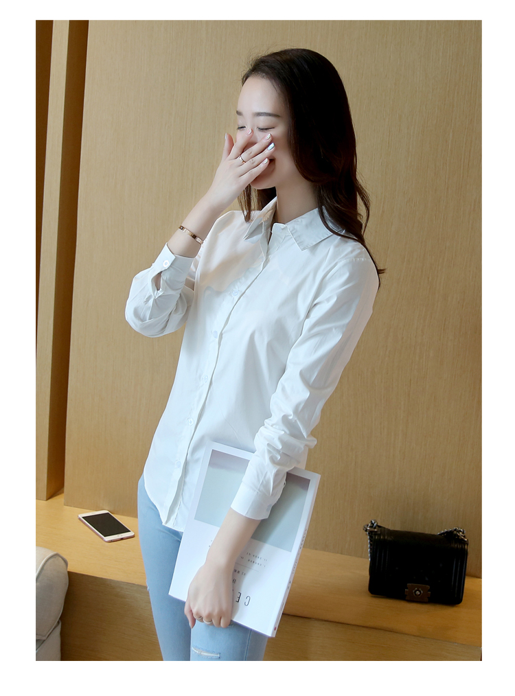 WT3843 Stylish OL Top White