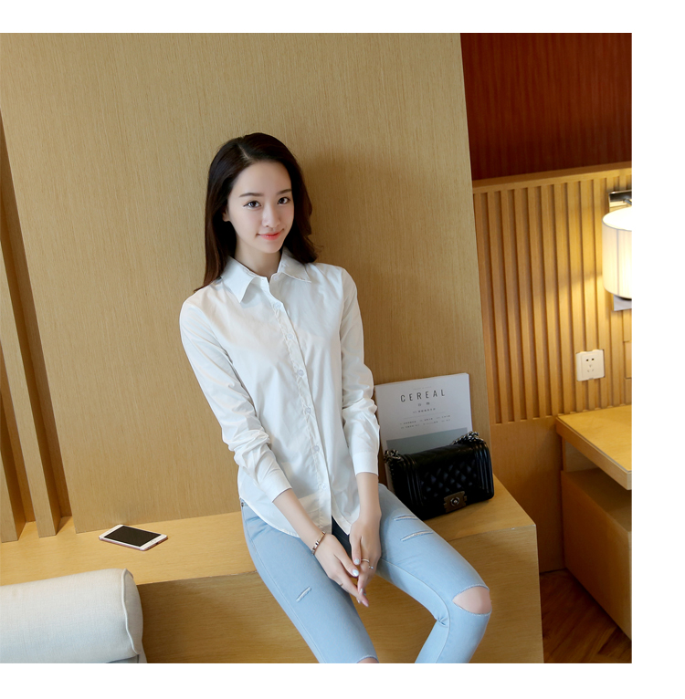 WT3843 Stylish OL Top White