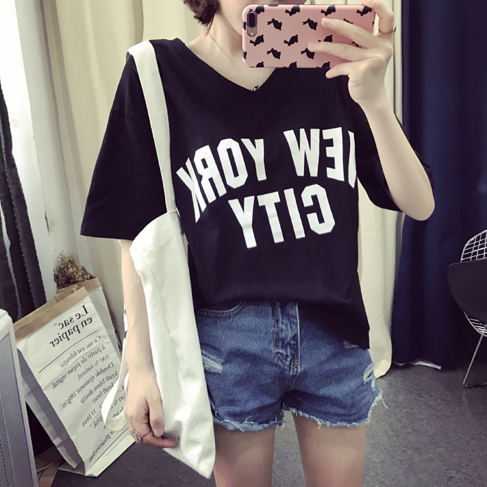 WT3844 Casual Top Black