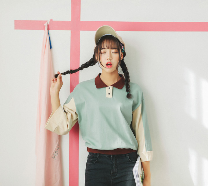 VW10404 Fashion Top Green