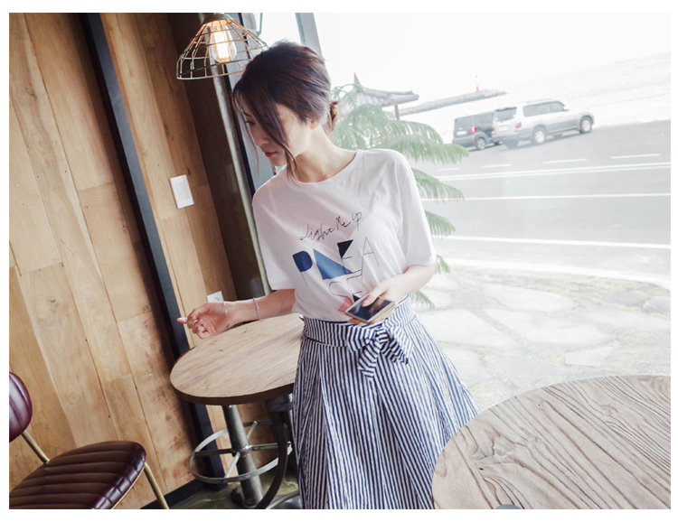 WT3854 Top and Skirt Set As Picture