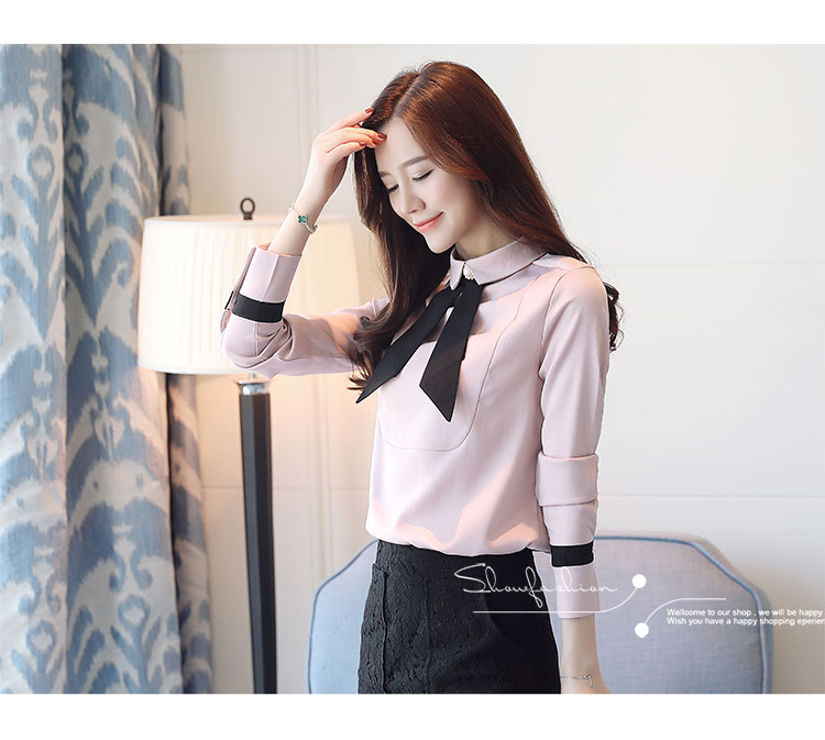 VW10494 Stylish OL Top Pink