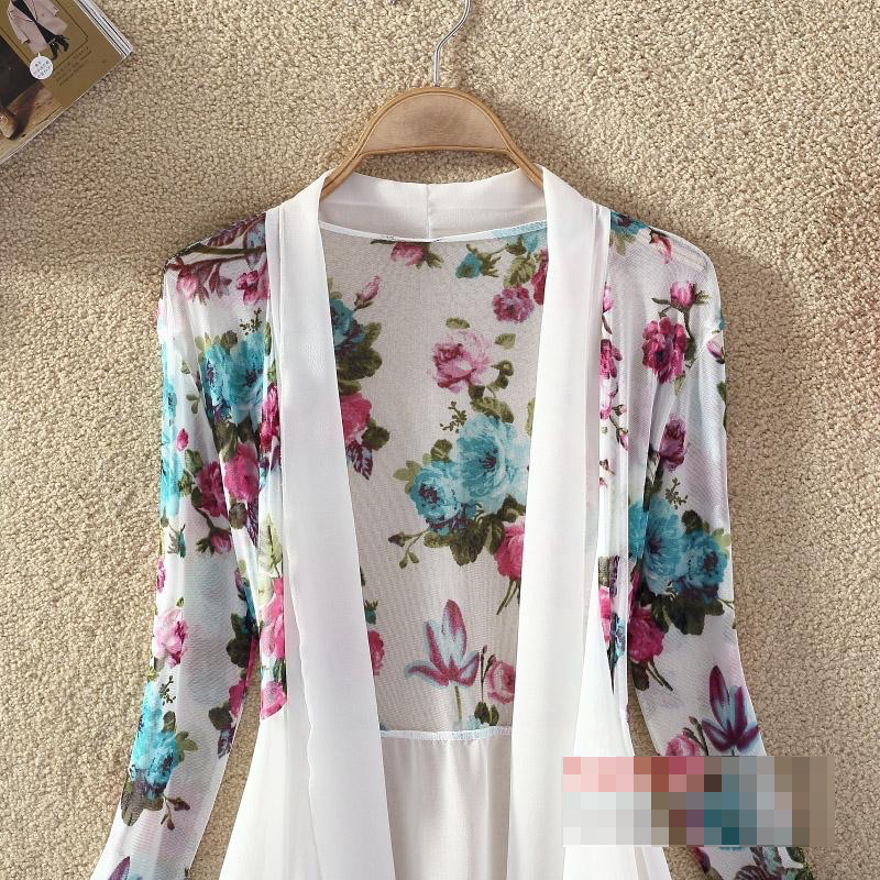 JW5022 Trendy Cardigan White