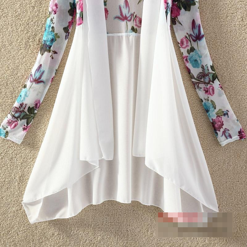JW5022 Trendy Cardigan White