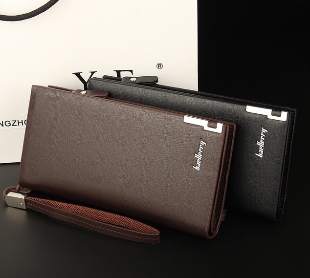 KW80098 Unisex Purse Wallet Dark Brown