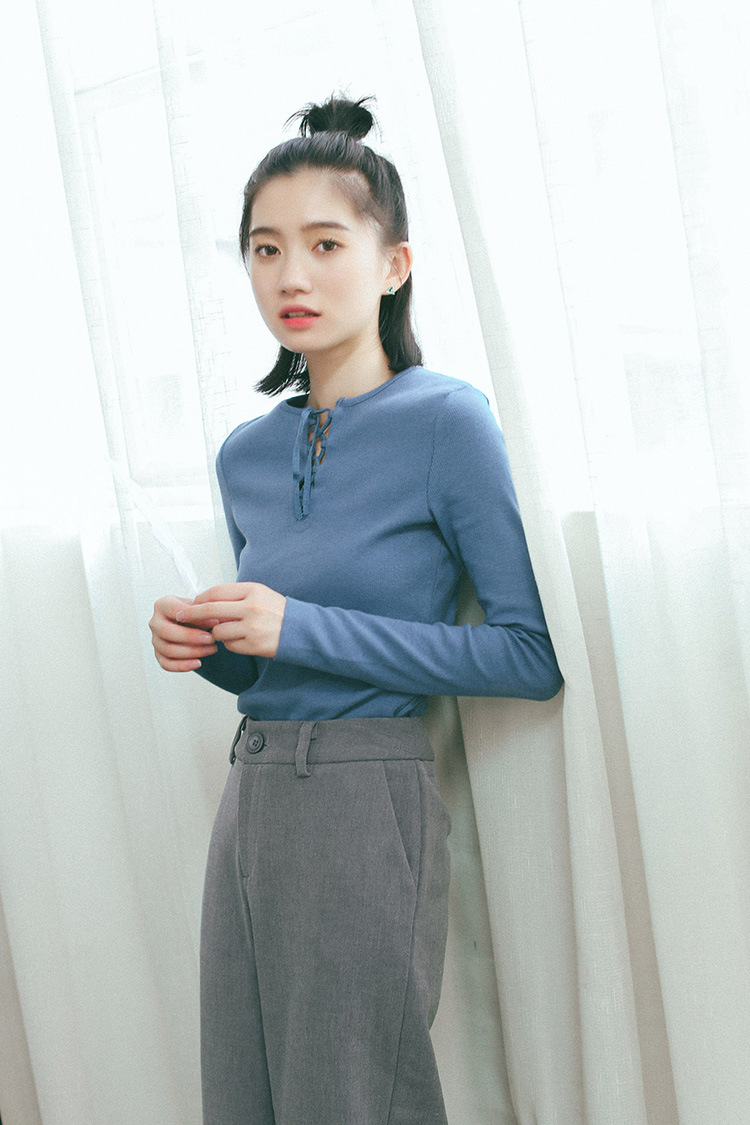 VW10845 Stylish Top Blue