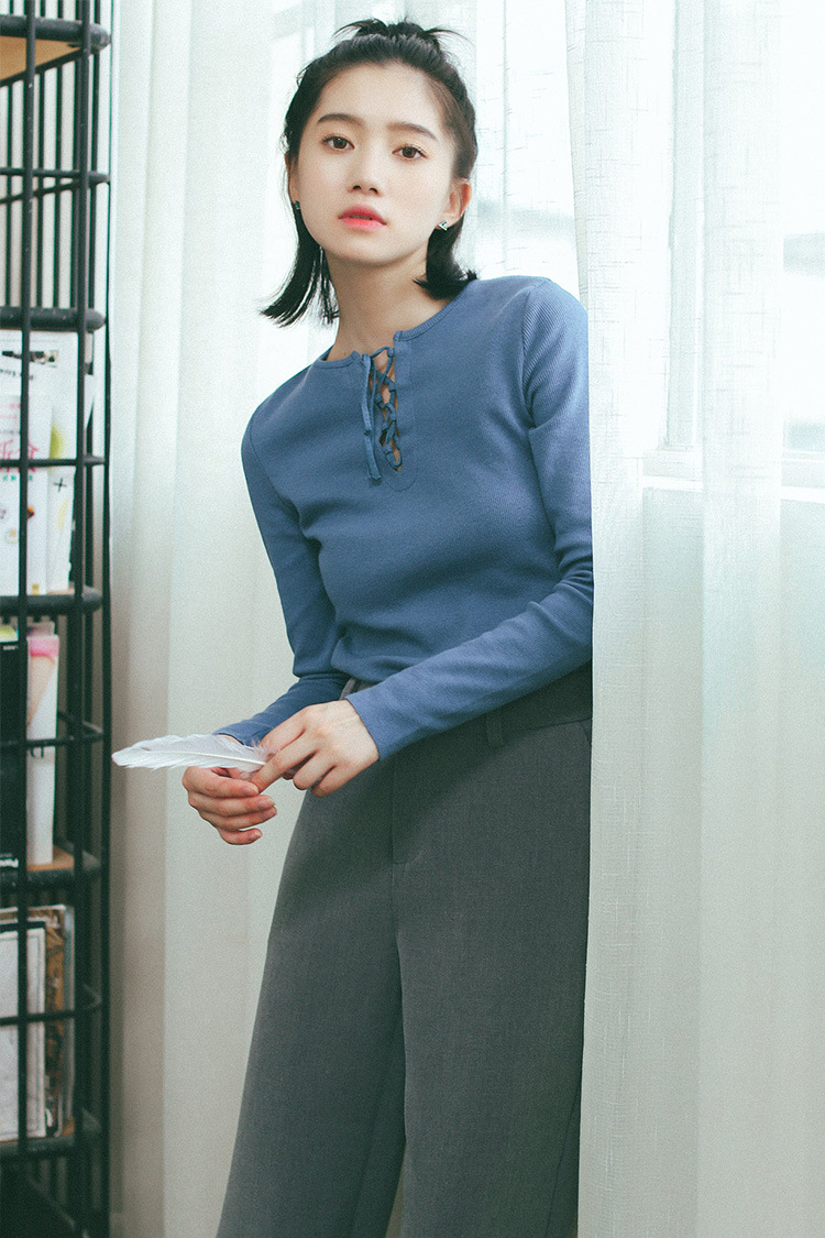 VW10845 Stylish Top Blue