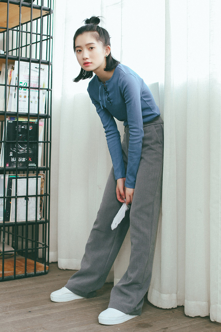 VW10845 Stylish Top Blue