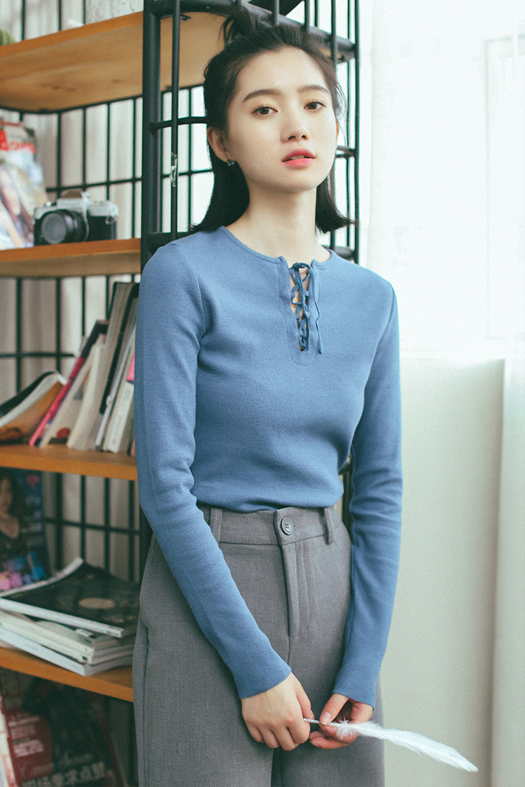 VW10845 Stylish Top Blue