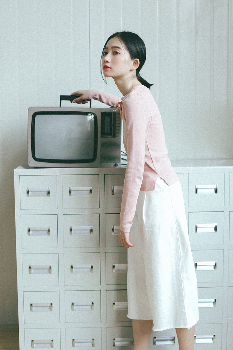 VW10845 Stylish Top Pink