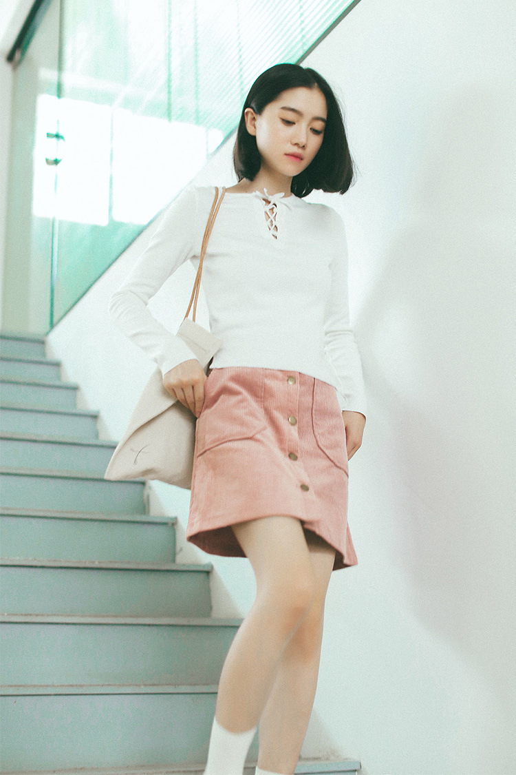 VW10845 Stylish Top White