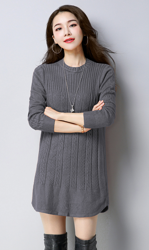 VW12001 Charming Dress Grey