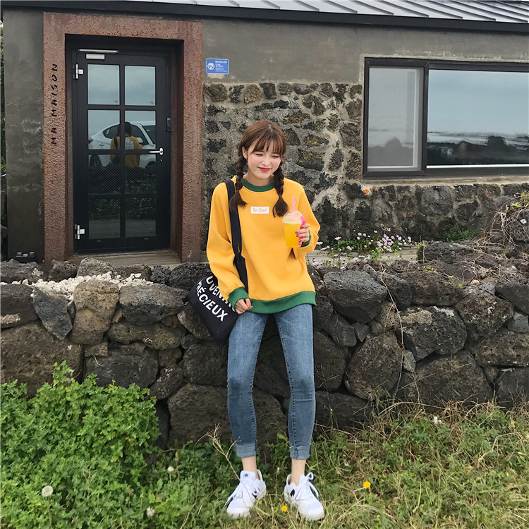 VW12042 Casual Top Yellow