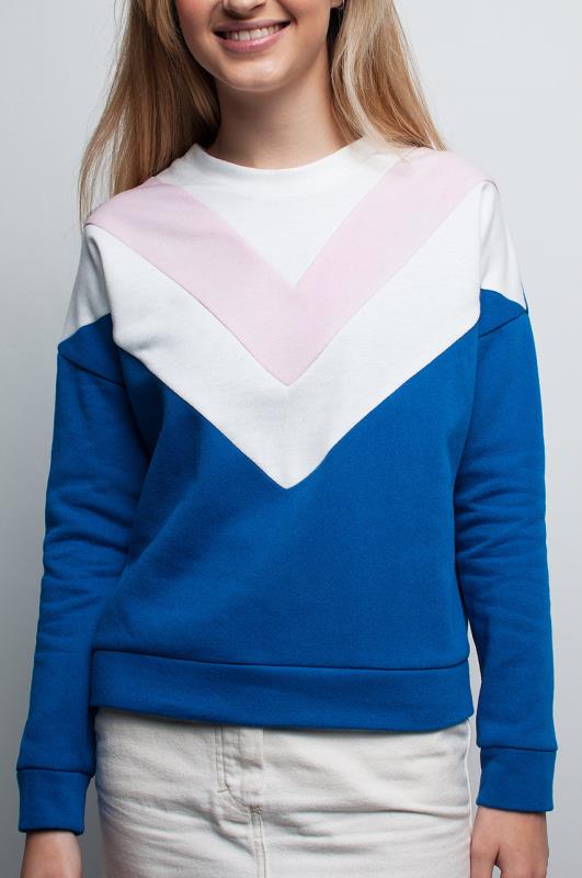 VW12128 Pretty Top Blue