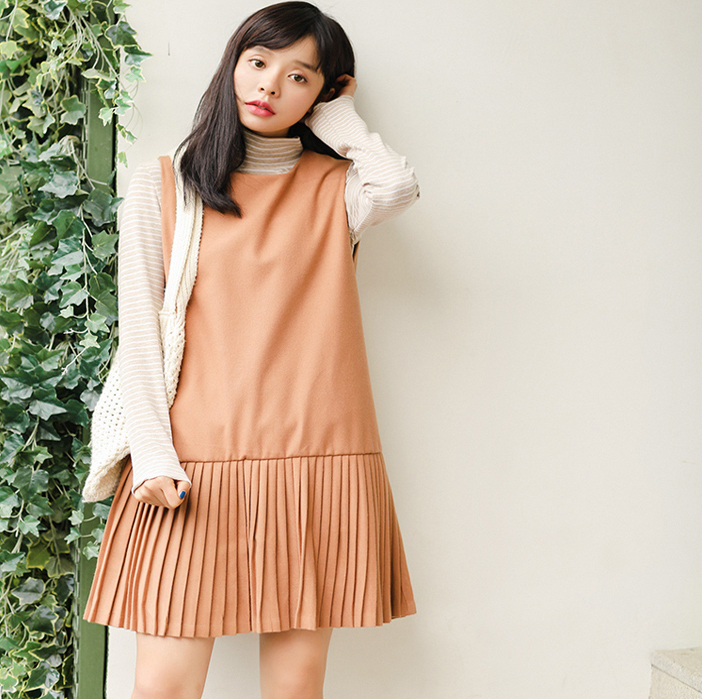 VW12150 Fashion Sleeveless Dress As Picture