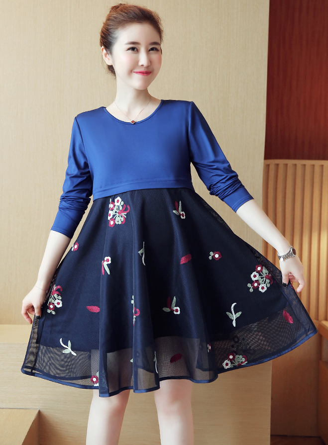 GW1910 Pretty Maternity Dress As Picture