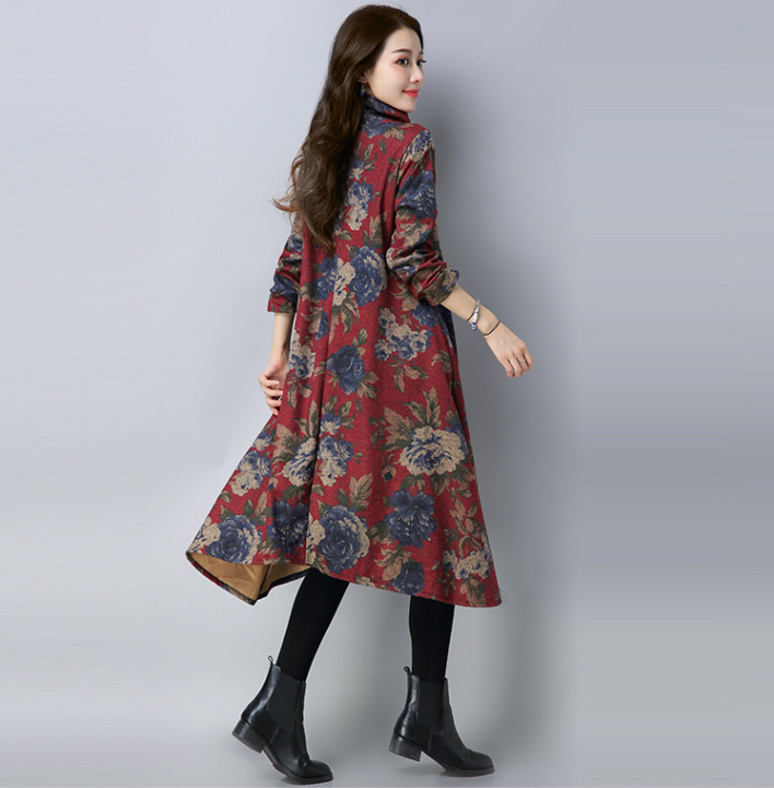 GW1963 Fashion Dress Red