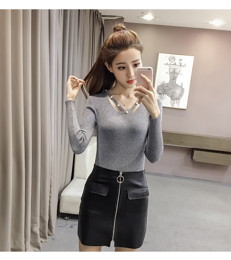 GW1997 Stylish Top Grey