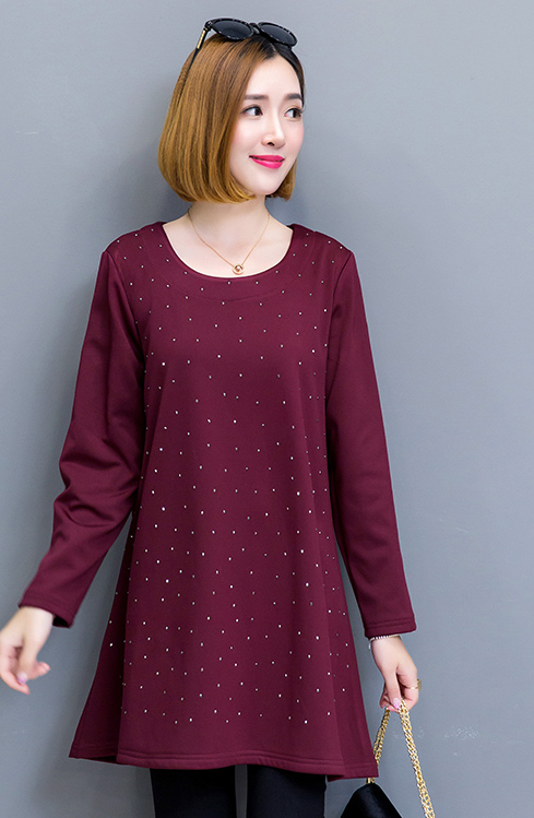 GW2025 Fashion Dress Maroon