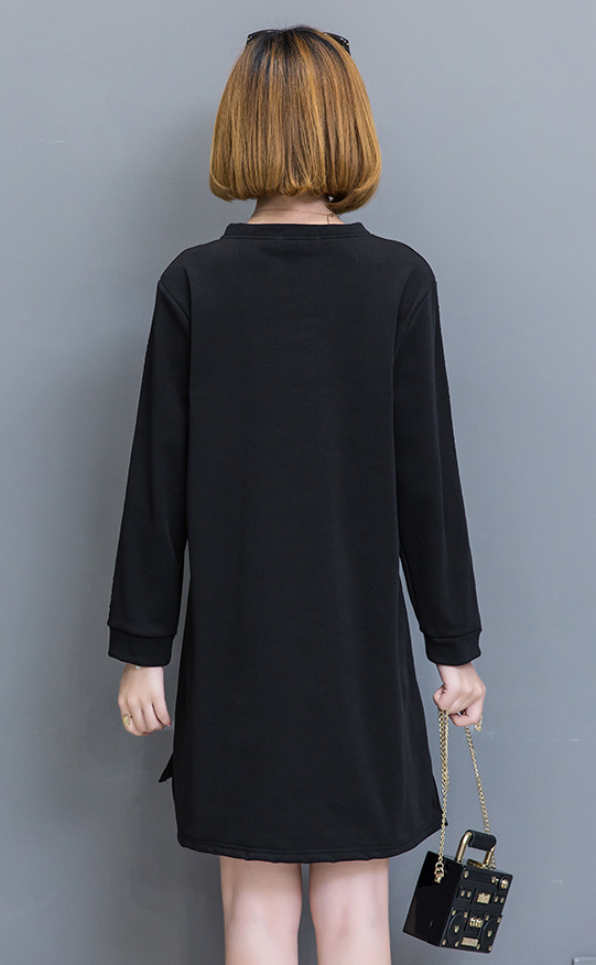 GW2031 Sporty Dress Black