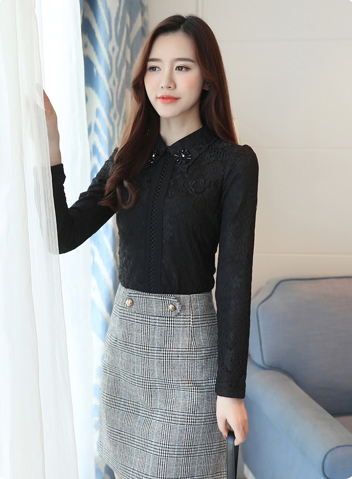 GW2065 Fashion Top Black