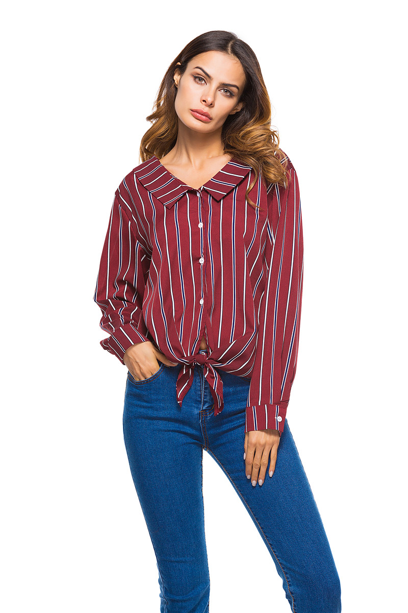 GW2074 Trendy Top Maroon