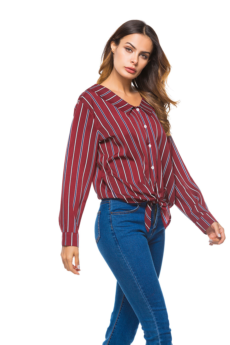 GW2074 Trendy Top Maroon