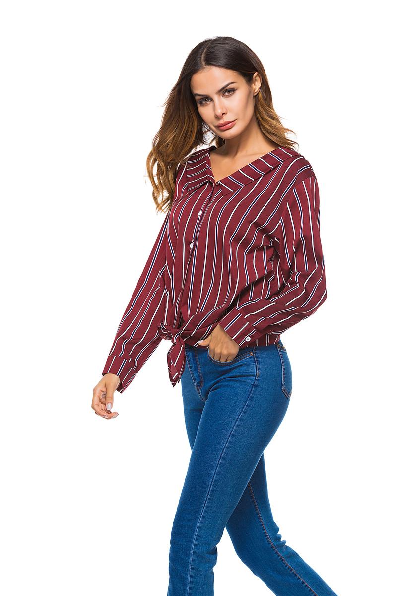GW2074 Trendy Top Maroon