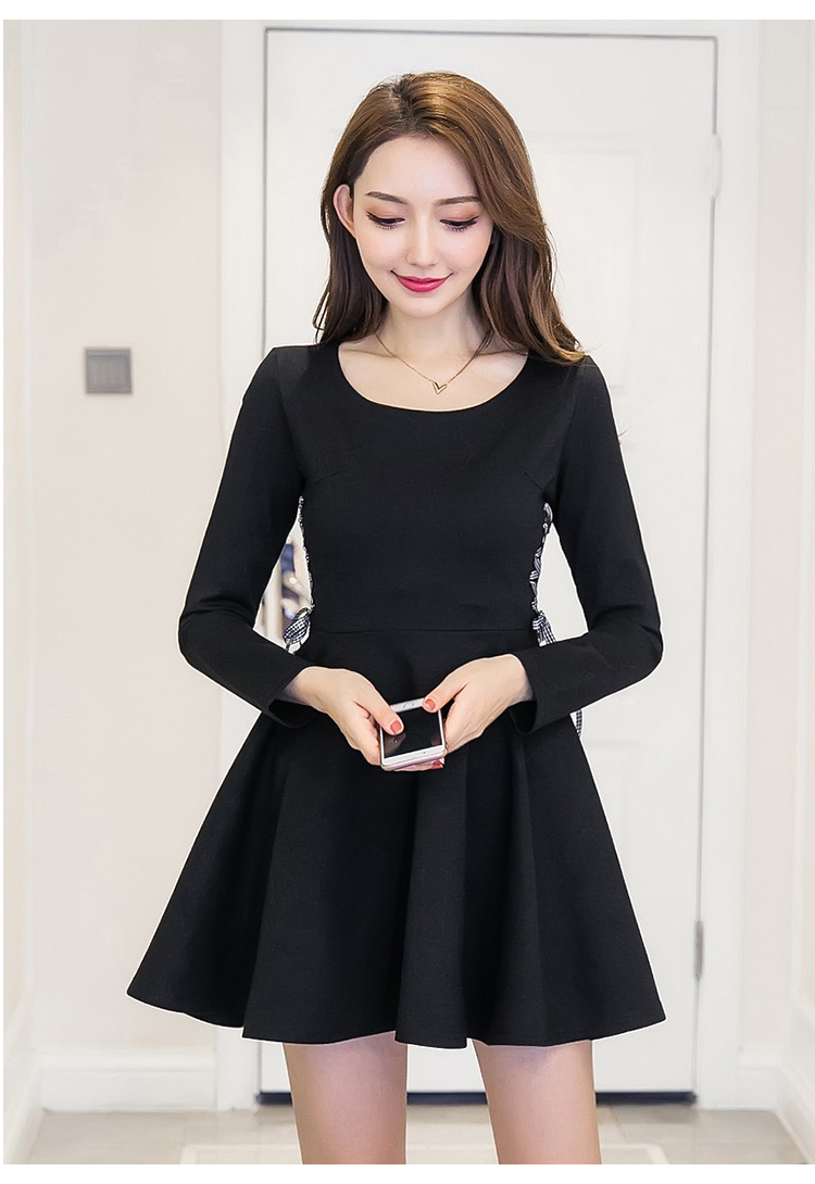 GW2079 Sweet Dress Black