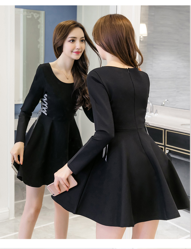 GW2079 Sweet Dress Black