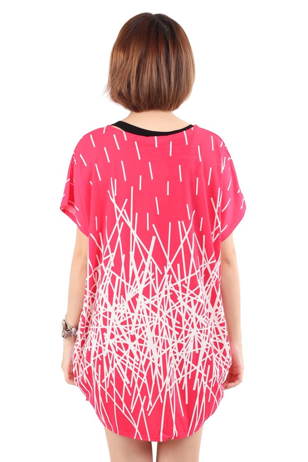 QA-219 Trendy Women Top Pink