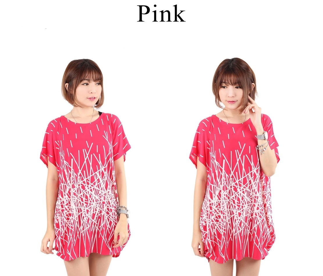 QA-219 Trendy Women Top Pink