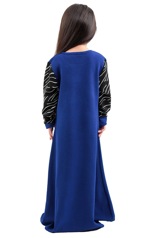 QA-273 Pretty Kids Muslimah Jubah Blue