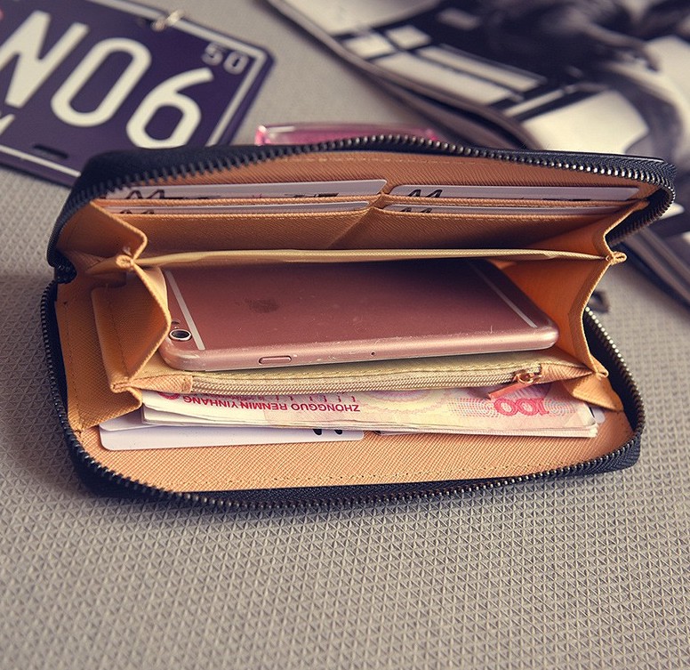 KY1017 Trendy Wallet Black