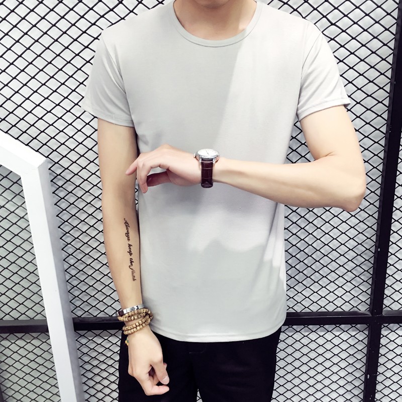 WT21010 Stylish Men's Top Grey