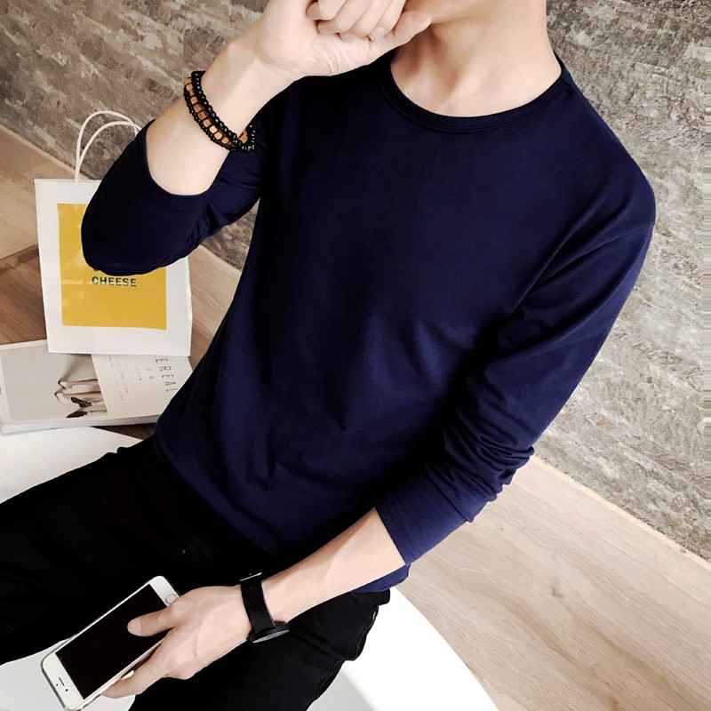 WT21011 Fashion Men's Top Dark Blue