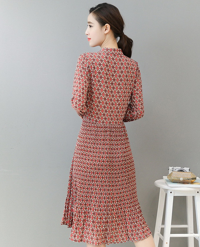 GW2137 Pretty Dress Red