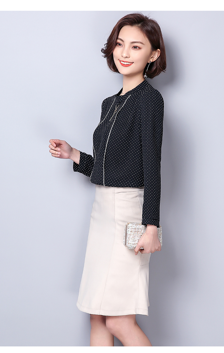 GW2180 Fashion OL Top Black