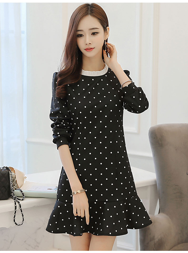 WD3862 Pretty Dress Black