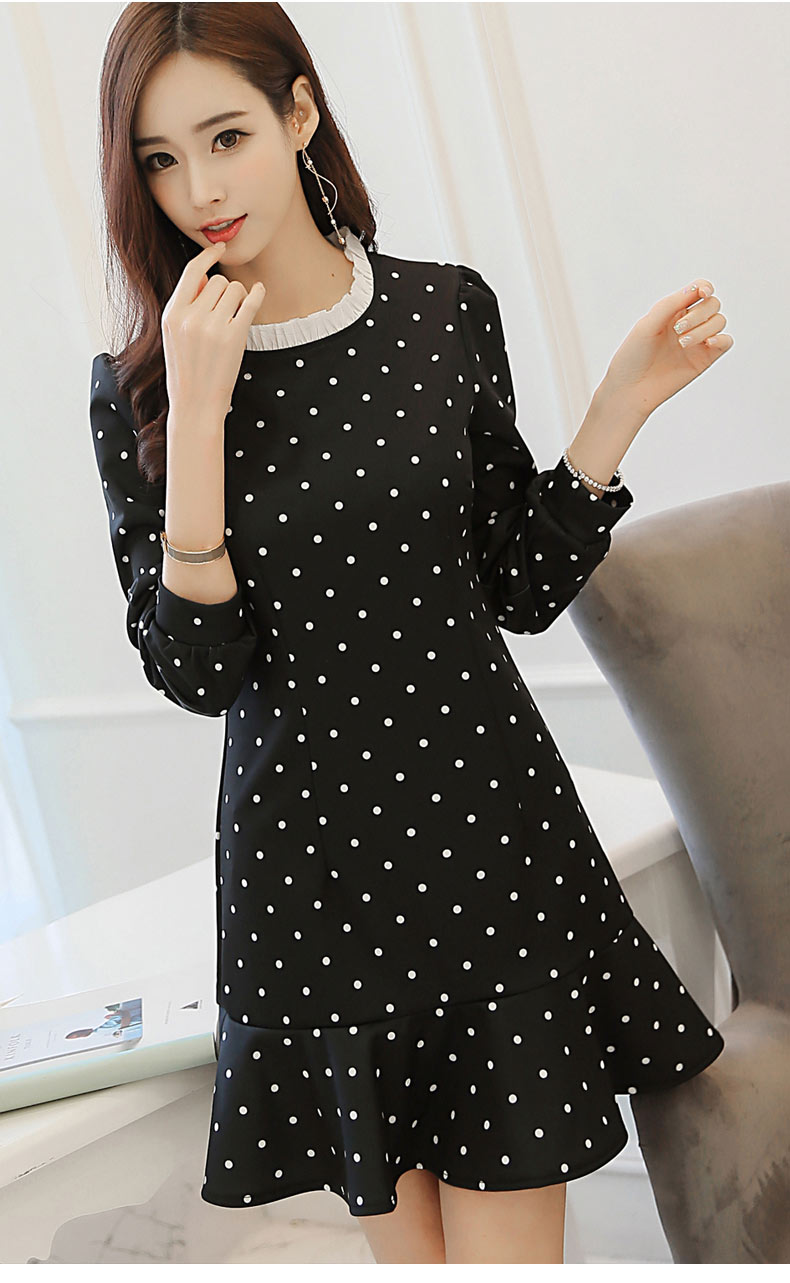 WD3862 Pretty Dress Black