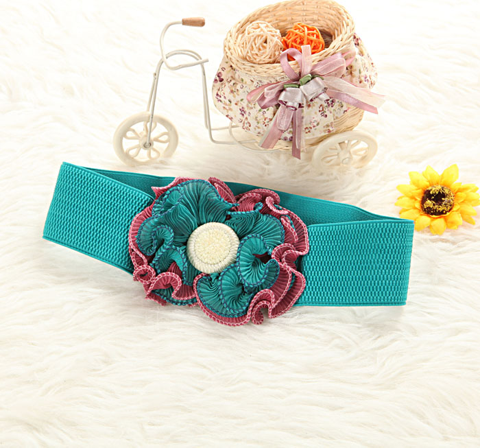 MA1591475 Flower Design Belt (Green)