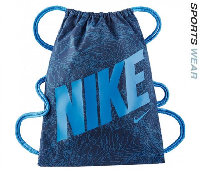 SP-501 NIKE YA GRAPHIC GYMSACK BLUE