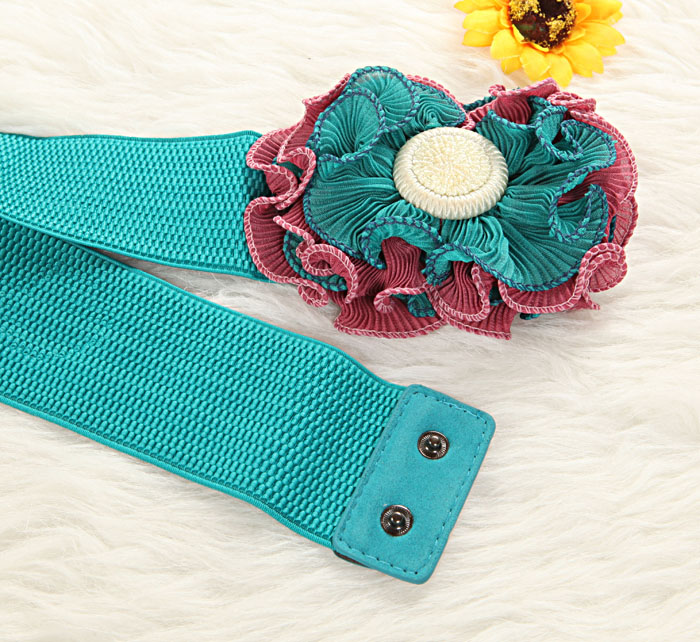 MA1591475 Flower Design Belt (Green)
