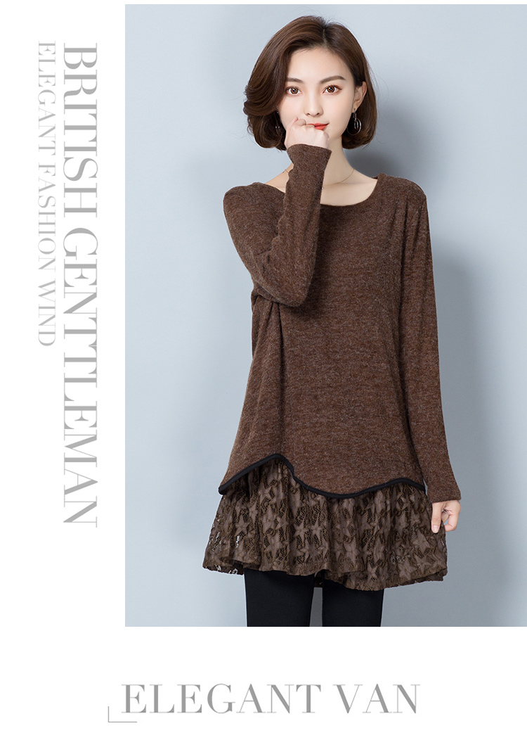 WT7605 Trendy Top Brown