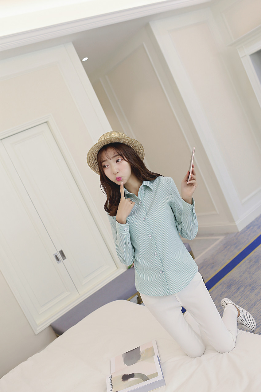 KF503 Pretty Top Green