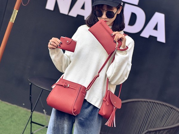 KY1003 Stylish Bag (3 in 1) Red