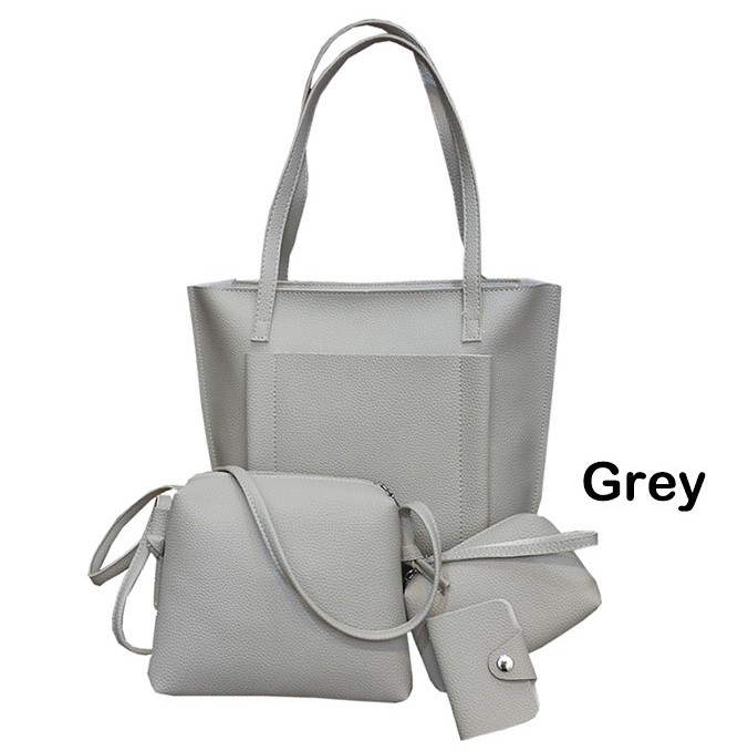 KY1004 Fashion Sling Bag (4 in 1) Grey