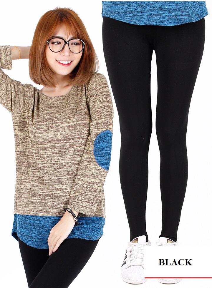 QA-308 Women Fashion Legging Black