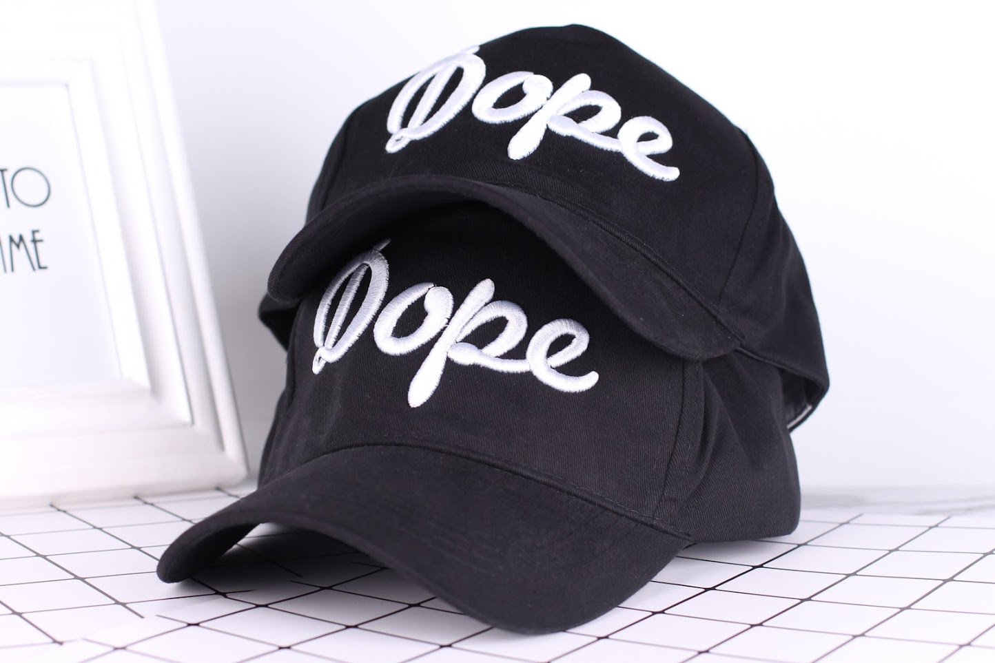 QA-314 Stylish Baseball Cap Black Dope